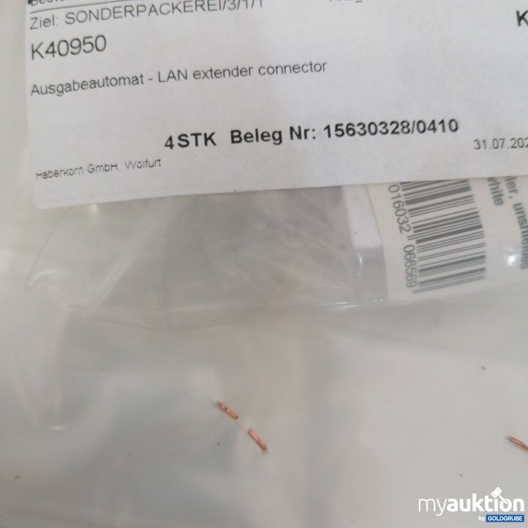 Artikel Nr. 380797 Artikel Nr. 380797: Ausgabeautomat - LAN extender connector