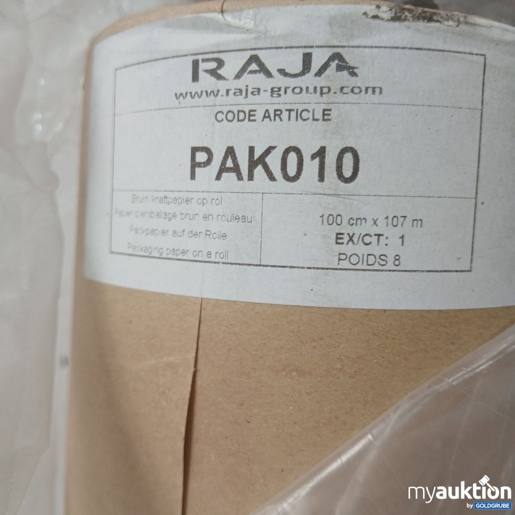 Artikel Nr. 525797: Raja Papierrolle 100cmx107m 