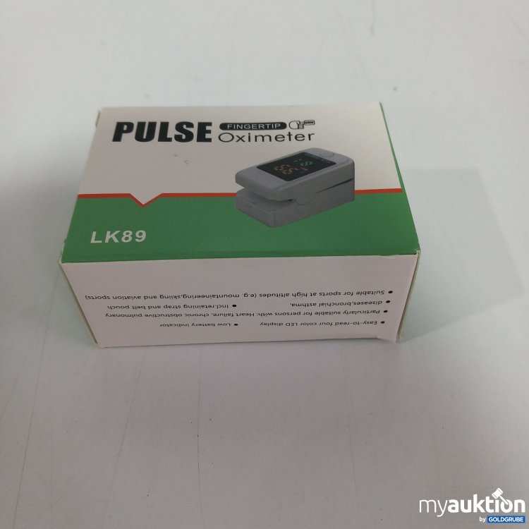 Artikel Nr. 818797 Artikel Nr. 818797: Oximeter Pulse Fingertip LK89
