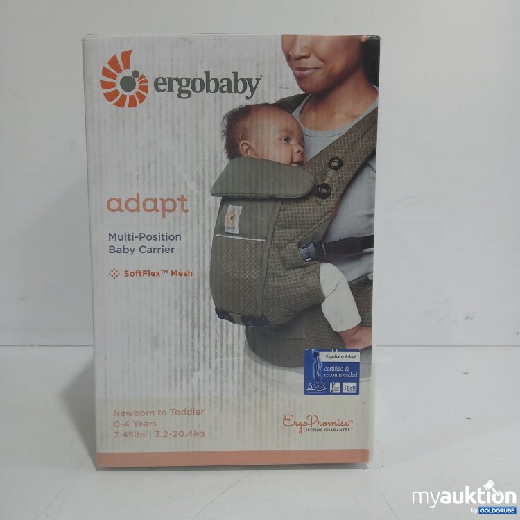 Artikel Nr. 867797 Artikel Nr. 867797: ErgoPromise ergobaby adapt Multi Position Baby Carrier
