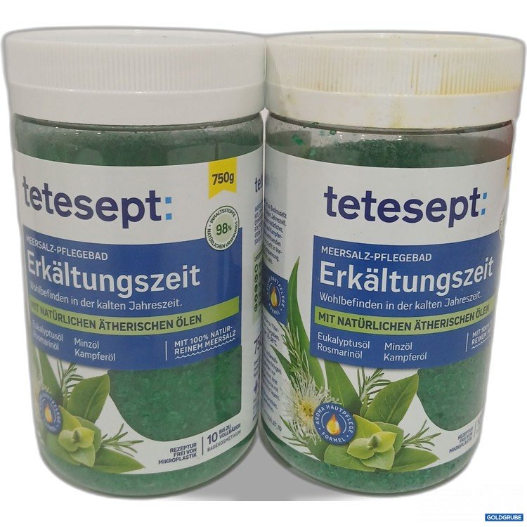 Artikel Nr. 885797: Tetesept Erkältungszeit Meersalz-Pflegebad 750g 2 Stk.