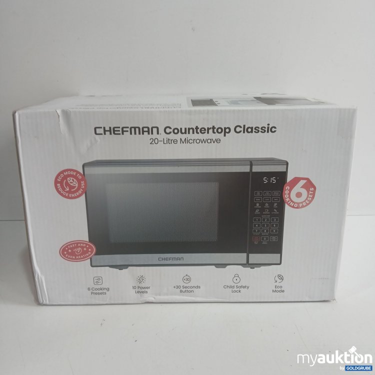 Artikel Nr. 968797: Chefman Countertop Classic 20-Litre Microwave 