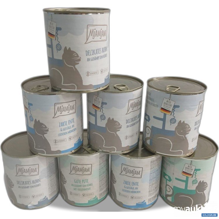 Artikel Nr. 973797: Mjamjam Katzenfutter diverse Sorten 8x800g