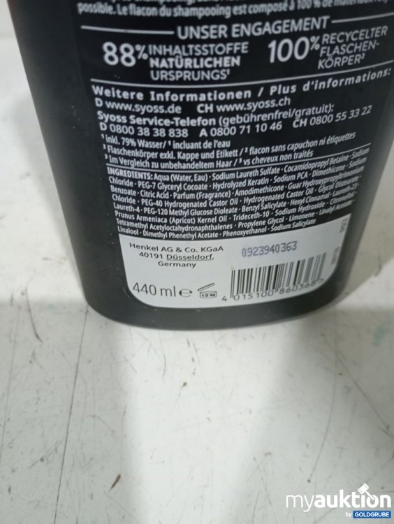 Artikel Nr. 980797: Syoss Intense Color Farbpflege Shampoo 440ml