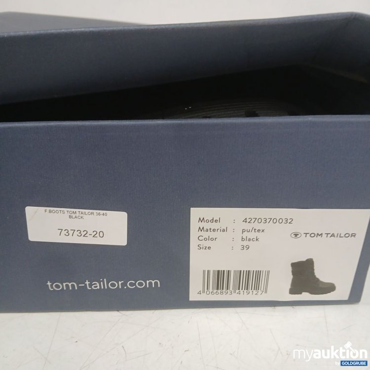 Artikel Nr. 991797 Artikel Nr. 991797: Tom Tailor Stiefel schwarz 39