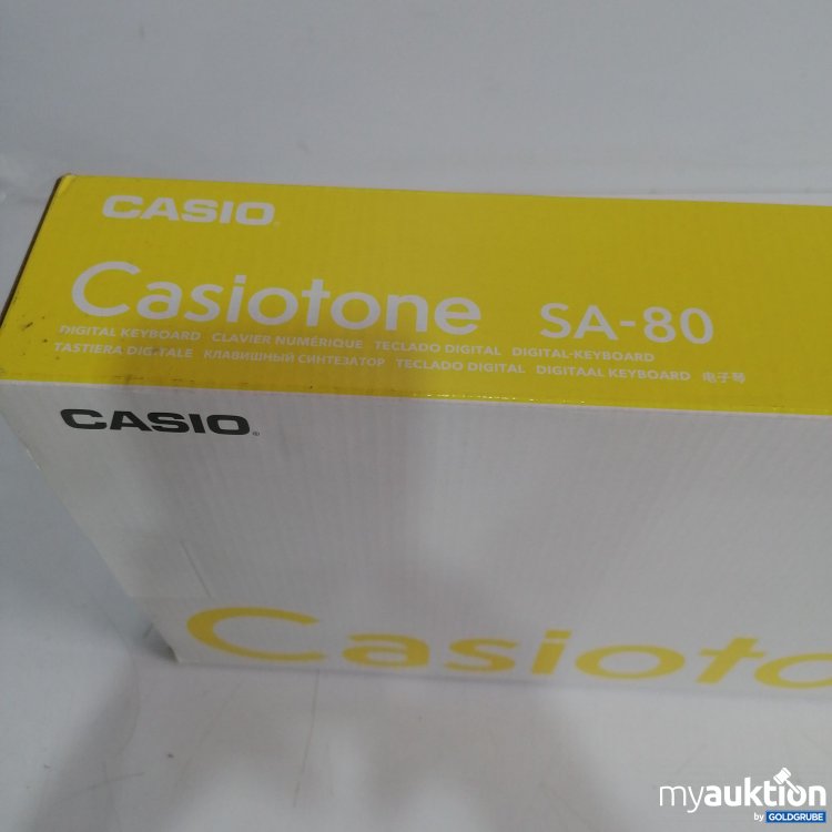 Artikel Nr. 399798 Artikel Nr. 399798: Casio Casiotone Digitalkeyboard SA-80