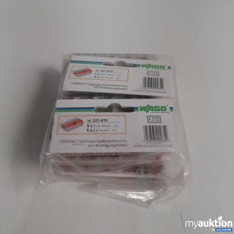 Artikel Nr. 437798: Wago Compact Verbindungsdosenklemme 10x