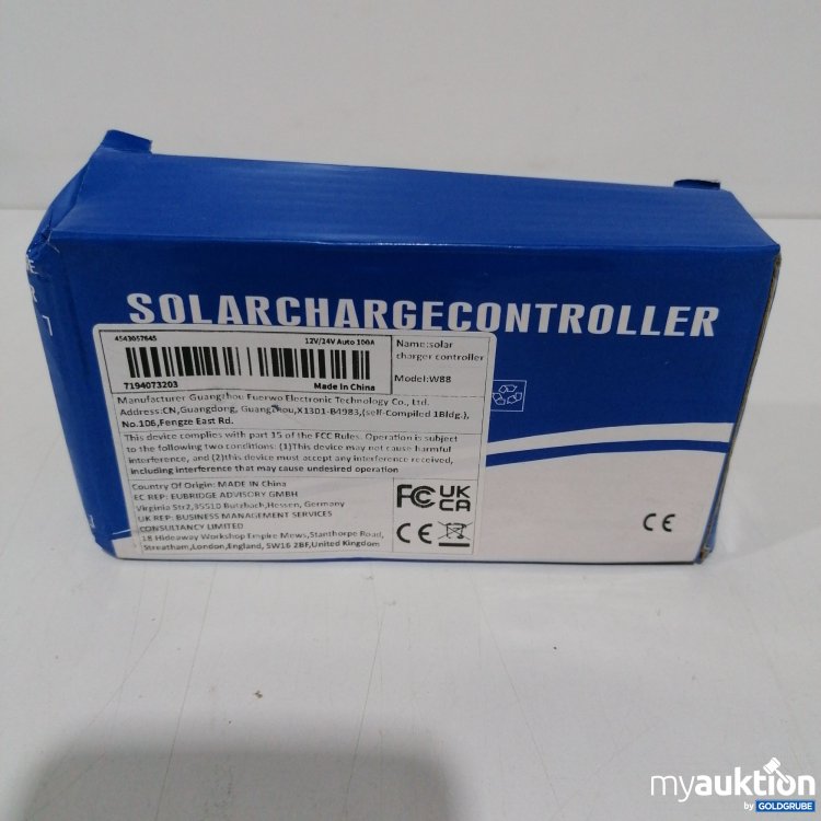 Artikel Nr. 840798 Artikel Nr. 840798: Solarchargecontroller 12/24V