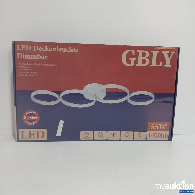 Artikel Nr. 867798 Artikel Nr. 867798: GBLY Deckenleuchte dimmbar 55W 88x31x5,5cm