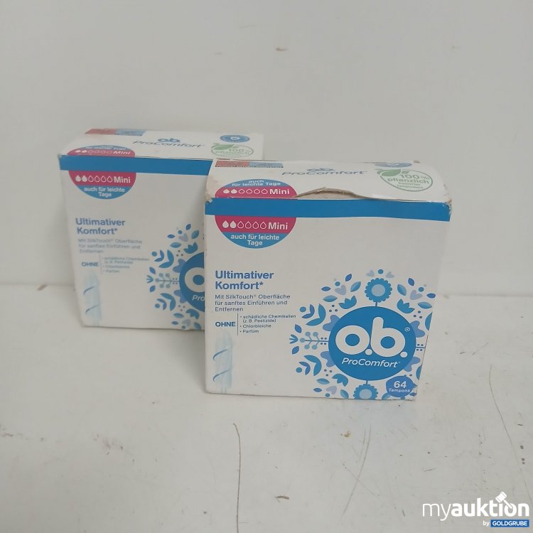 Artikel Nr. 877798: O.b. Ultimativer Komfort 64 Tampons 