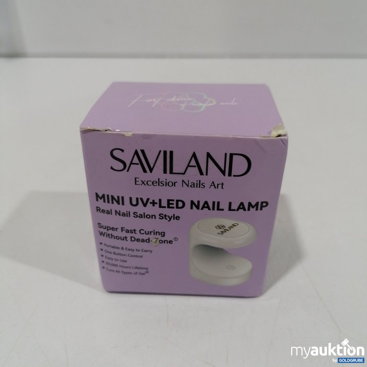 Artikel Nr. 898798: Saviland Mini UV+LED Nail Lamp 