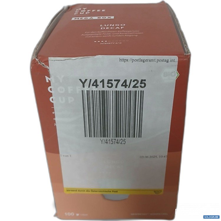 Artikel Nr. 917798 Artikel Nr. 917798: My Coffe Cup Mega Box Lungo Decaf 100x