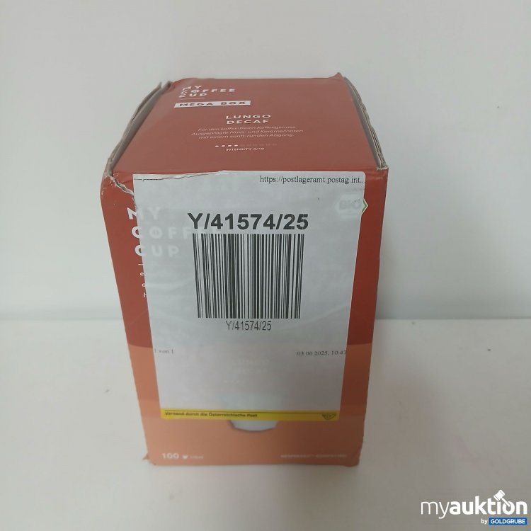 Artikel Nr. 917798 Artikel Nr. 917798: My Coffe Cup Mega Box Lungo Decaf 100x
