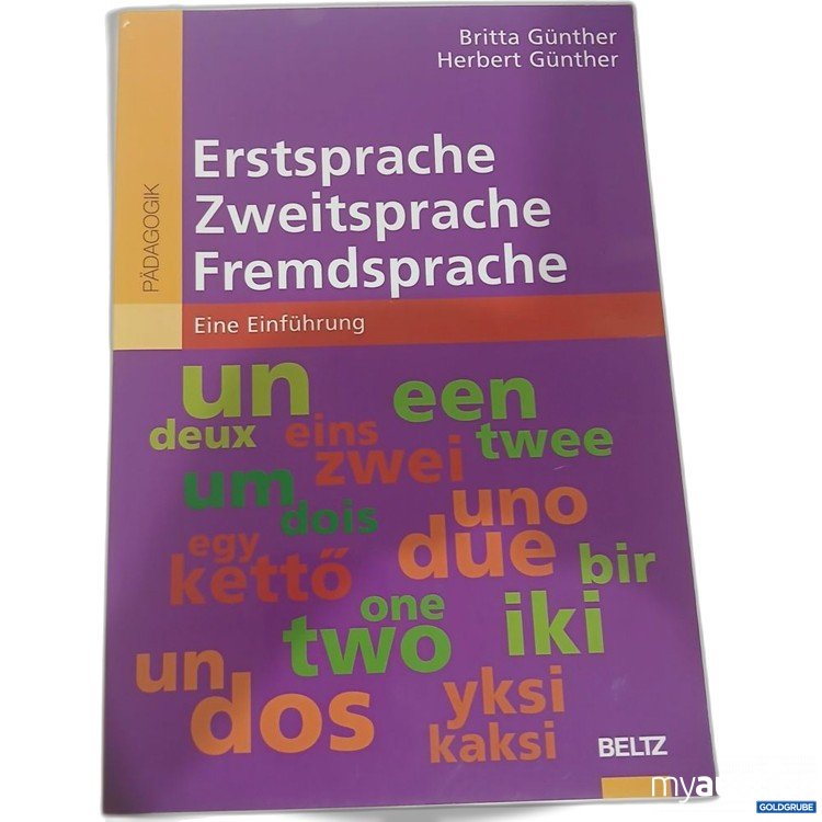 Artikel Nr. 981798: Erstsprache Zweitsprache Fremdsprache Eine Einführung