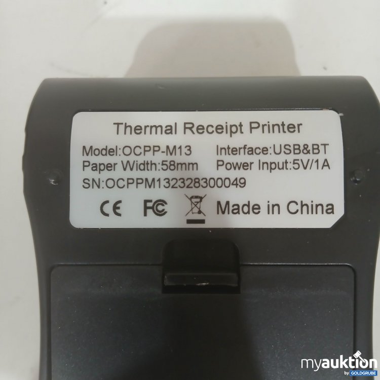 Artikel Nr. 987798 Artikel Nr. 987798: Kassandro Mobile Printer OCPP-M13