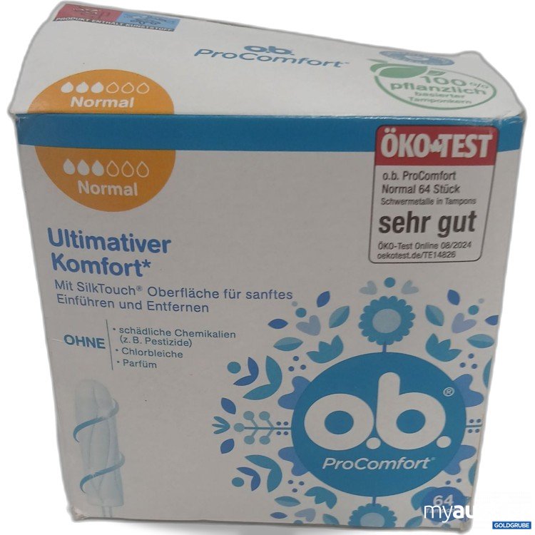Artikel Nr. 993798 Artikel Nr. 993798: Ob Pro Comfort Ultimativer Komfort 64 Tampons Normal