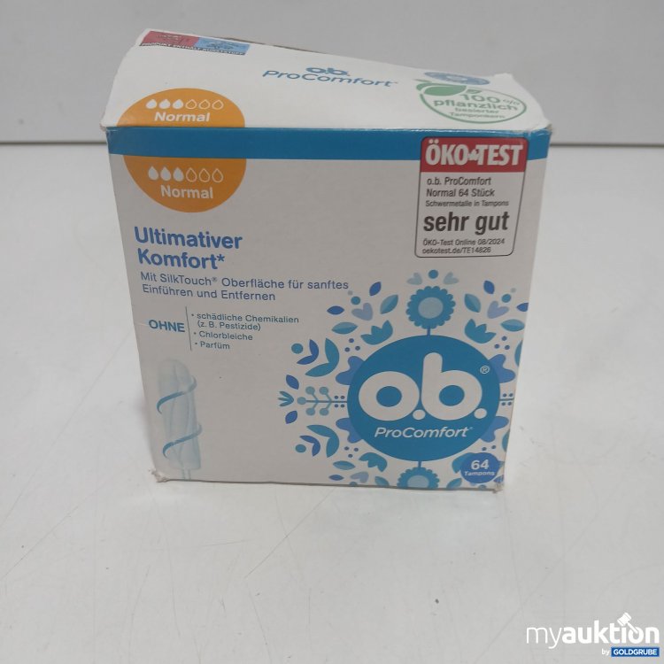 Artikel Nr. 993798 Artikel Nr. 993798: Ob Pro Comfort Ultimativer Komfort 64 Tampons Normal