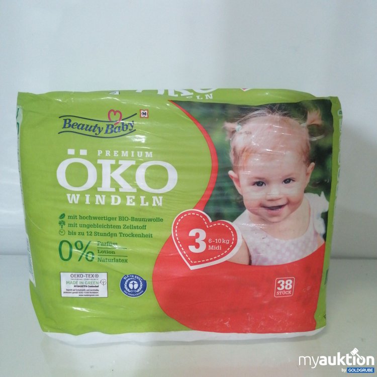 Artikel Nr. 379799 Artikel Nr. 379799: Beauty Baby Öko Windeln