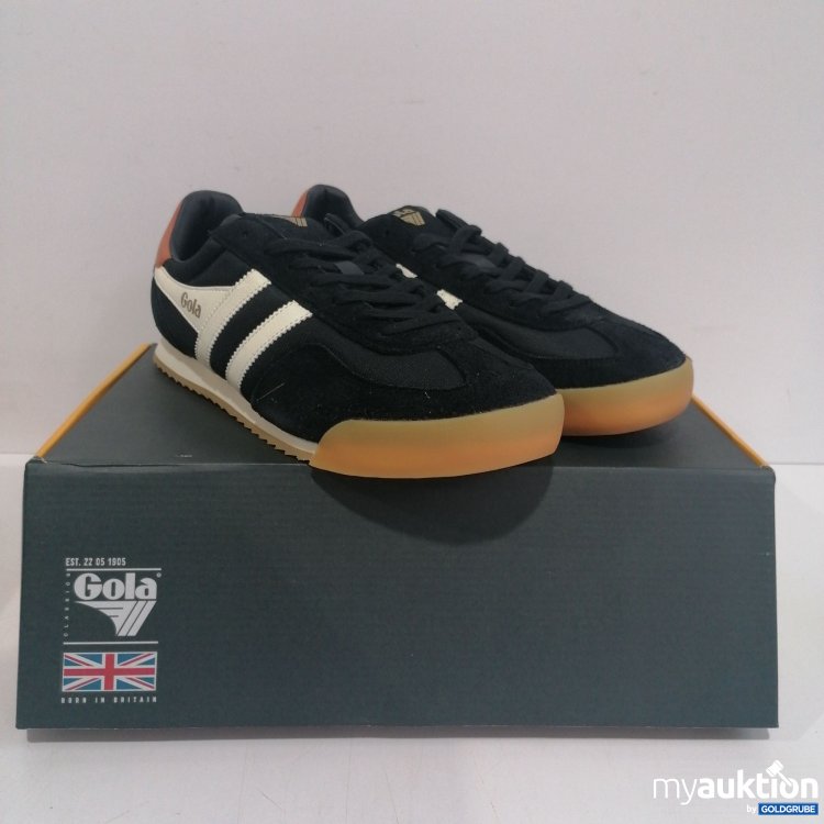 Artikel Nr. 442799: Gola Europa Sneaker Black/off White /Mody Orange CMB561