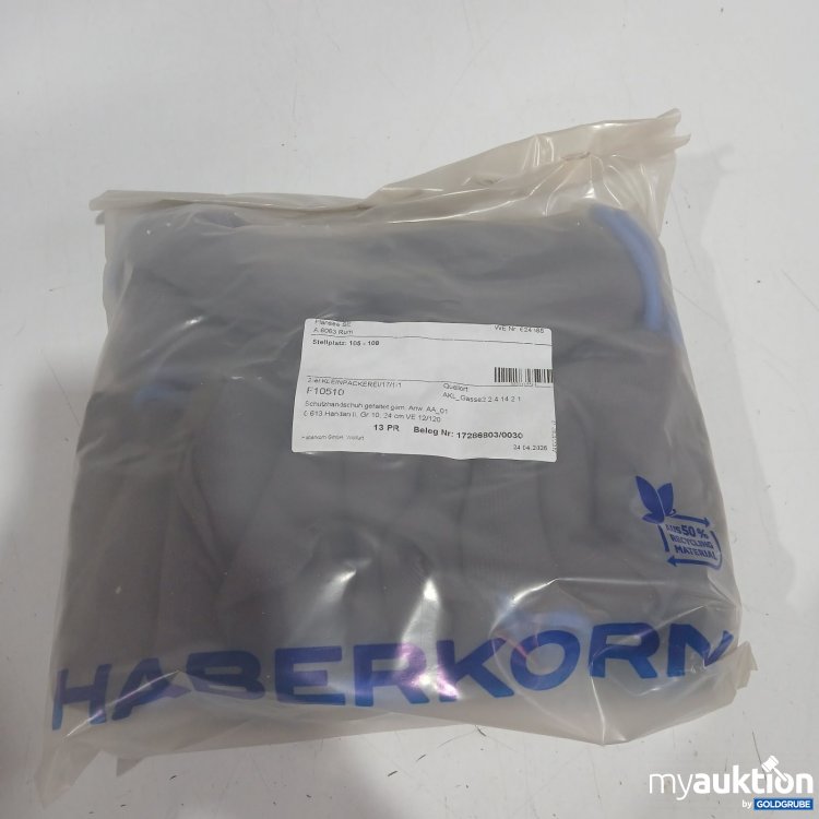 Artikel Nr. 464799: Haberkorn Schutzhandschuh gefaltet Gr. 10 24 cm 13 Paar
