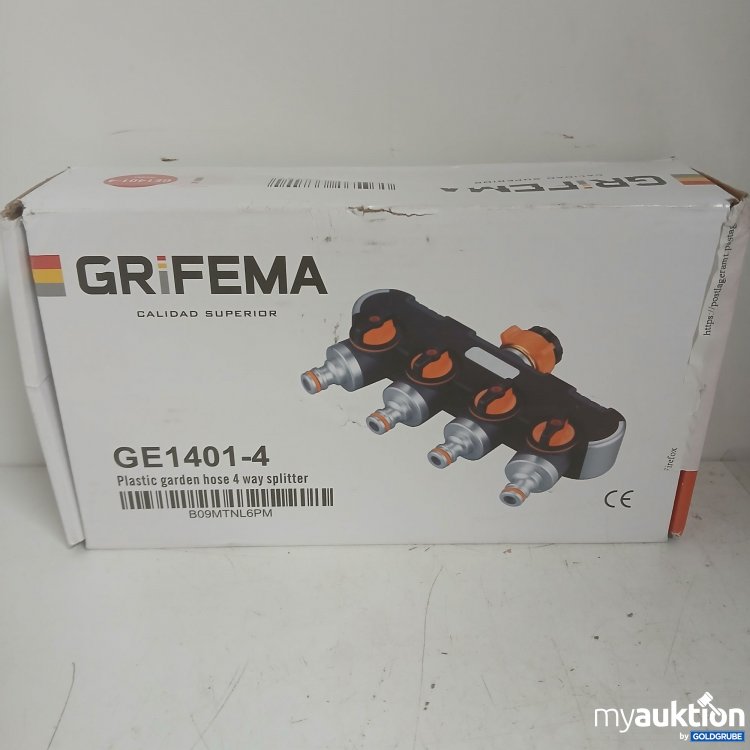 Artikel Nr. 874799: Grifema GE1401-4 Plastic garden hose 4 way splitter