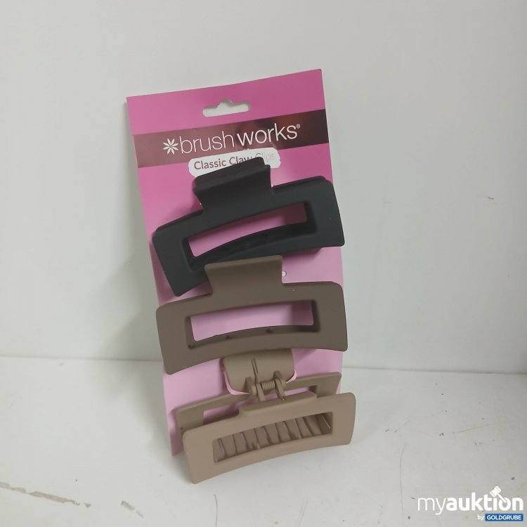 Artikel Nr. 875799: Brush Works Classic Claw Clips 3 Stück 