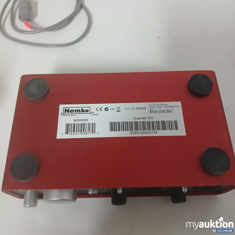 Artikel Nr. 917799 Artikel Nr. 917799: Focusrite Audio Engineering Scarlett 2i 2