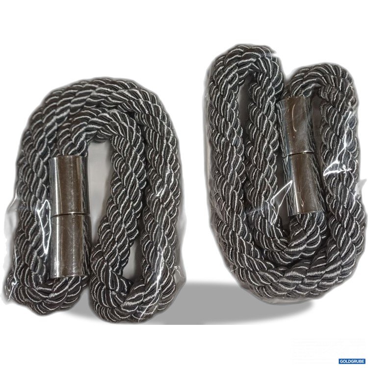 Artikel Nr. 922799: Schnur mit Metallverschluss 2 Stück für Vorhangdeko