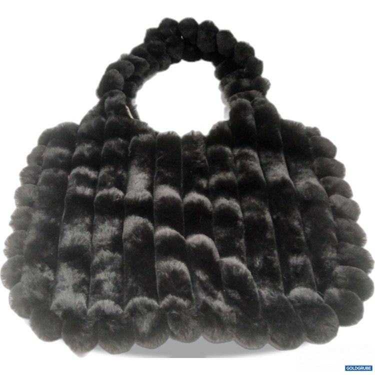 Artikel Nr. 970799: Diverse Schwarze Tasche Flauschig ca 40x27cm 