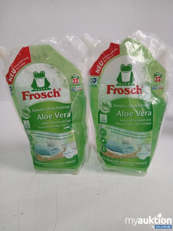 Artikel Nr. 990799 Artikel Nr. 990799: FROSCH Aloe Vera Sensitiv Waschmittel 2x je 1,5l