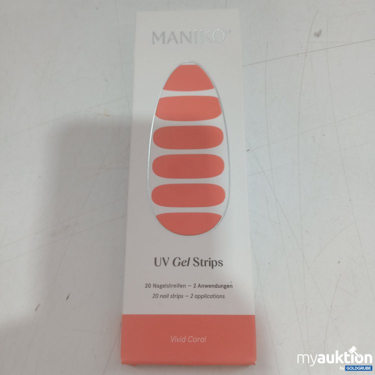 Artikel Nr. 997799: Maniko UV Gel Stripes Vivid Coral 20Streifen