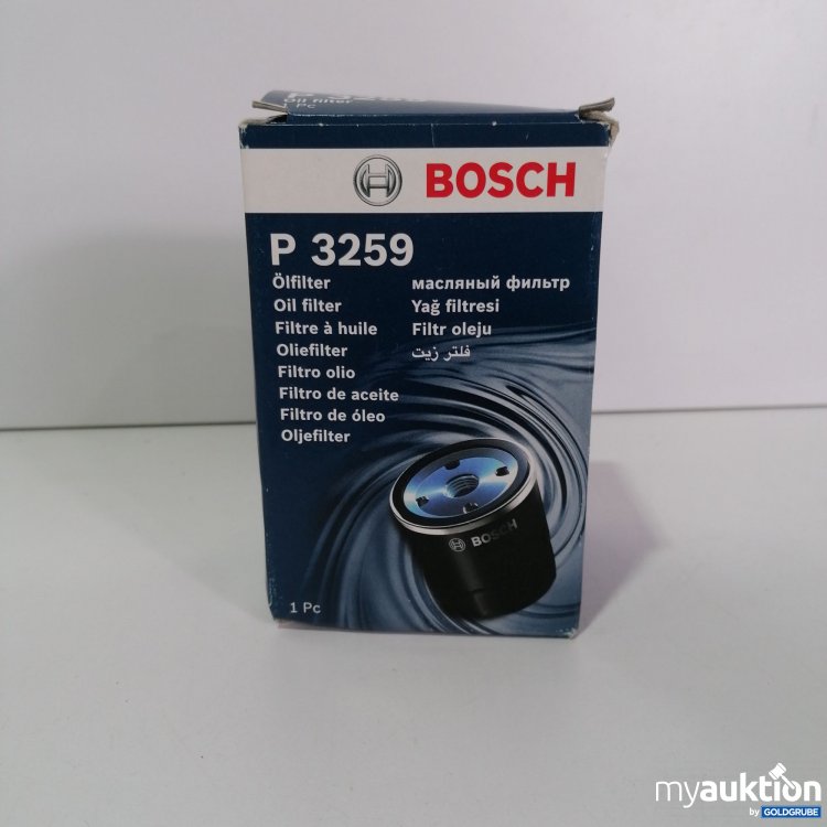 Artikel Nr. 427800 Artikel Nr. 427800: Bosch P 3259 Ölfilter