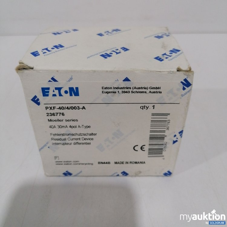 Artikel Nr. 840800 Artikel Nr. 840800: Eaton PXF-40/003-A, 236776 Fehlerstromschutzschalter