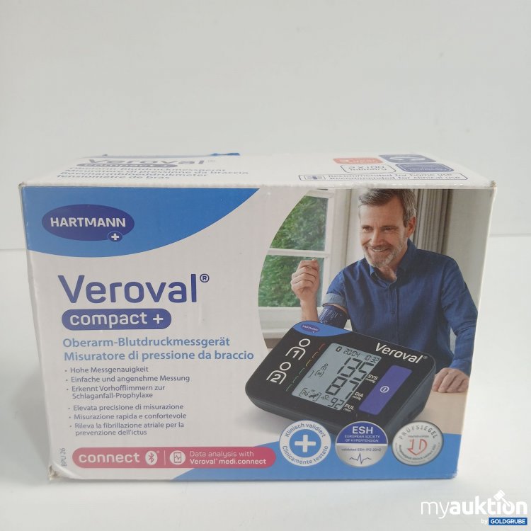 Artikel Nr. 861800: Hartmann Veroval Compact+ Oberarm-Blutdruckmessgerät 