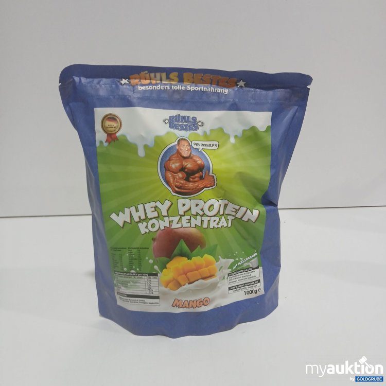 Artikel Nr. 869800 Artikel Nr. 869800: Rühls Bestes Whey Protein Konzentrat Mango 1000g