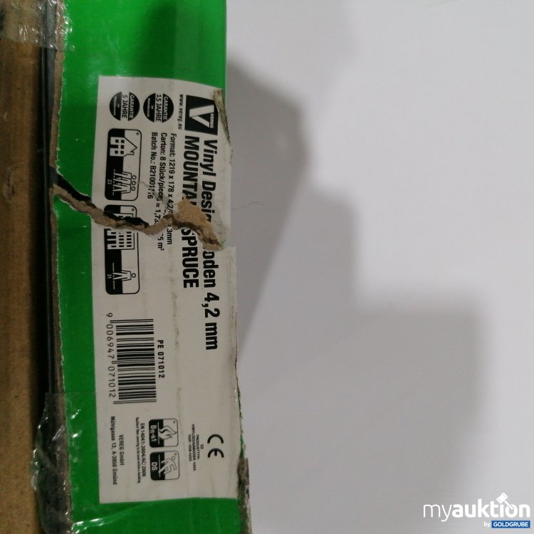 Artikel Nr. 890800: Vinyl Designboden 4,2mm 1219x178x4,2mm 8Stk B21001116