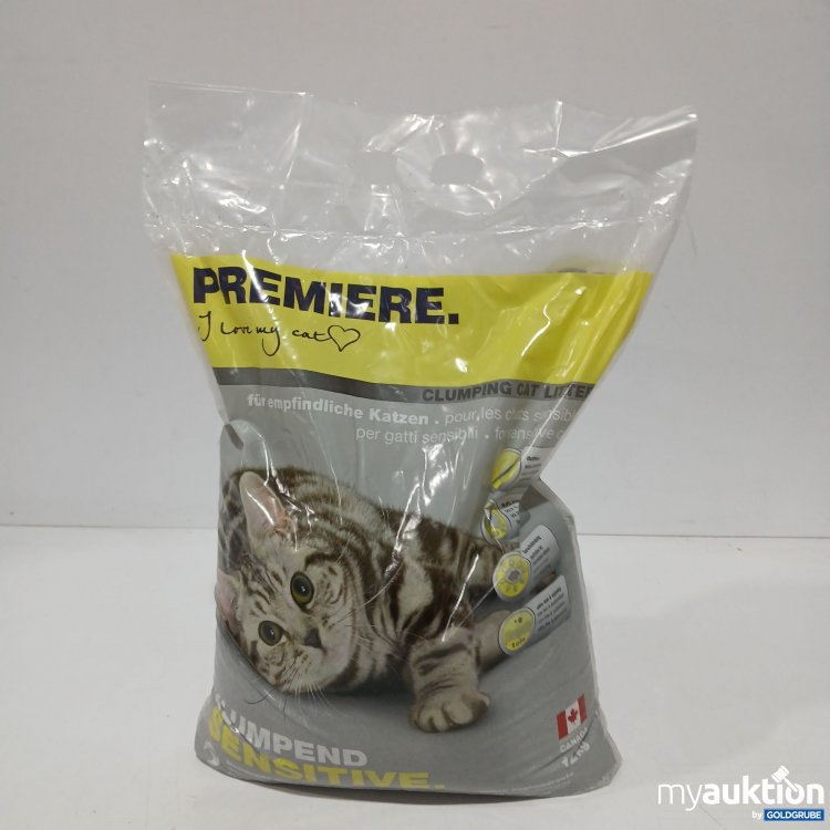 Artikel Nr. 896800: Premiere Clumping Cat Litter Klumpend Sensitive 12kg 