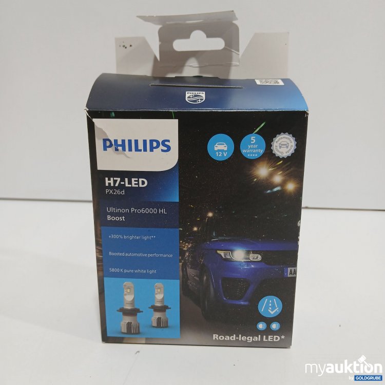 Artikel Nr. 902800: Philips H7 Lwd Px26d Ultinon Pro6000 HL Boost 2x