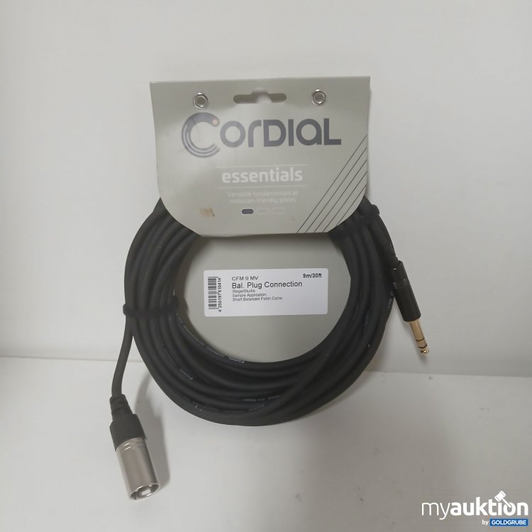 Artikel Nr. 916800: Cordial Essentials Bal. Plug Connection 9m 