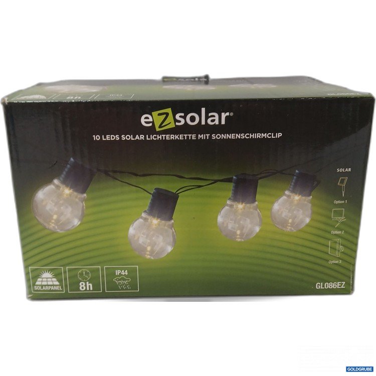 Artikel Nr. 929800 Artikel Nr. 929800: EZSolar LED Solar Lichterkette, Art.No. GL086EZ