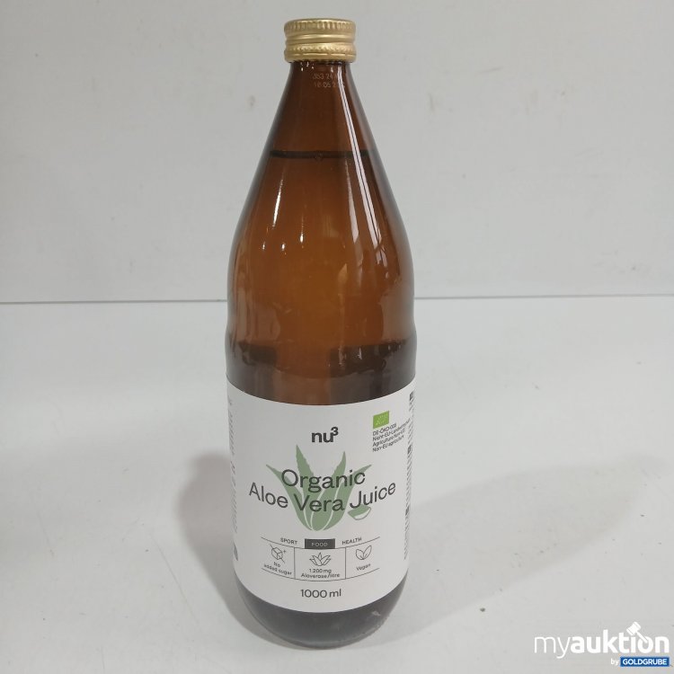 Artikel Nr. 977800 Artikel Nr. 977800: Nu3 Organic Aloe Vera Juice 1000ml