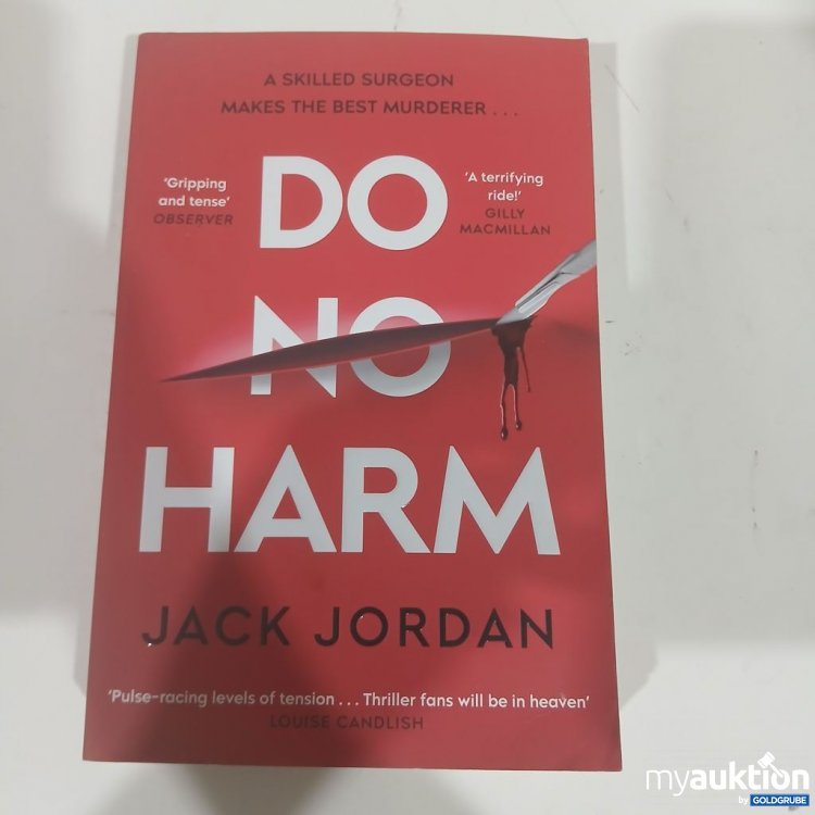 Artikel Nr. 981800: Jack Jordan Do No Harm Buch