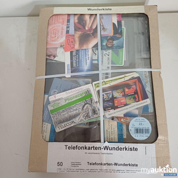 Artikel Nr. 988800: Telefonkarten Wunderkiste, 50Stk Telefonkarten