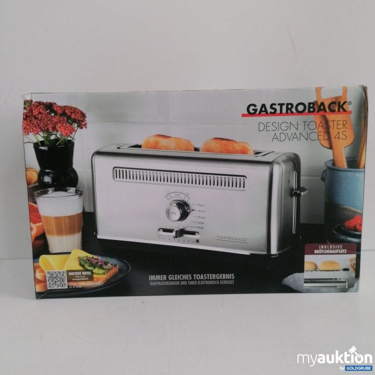 Artikel Nr. 399801 Artikel Nr. 399801: Gastro Back Design Toaster Advanced 4S