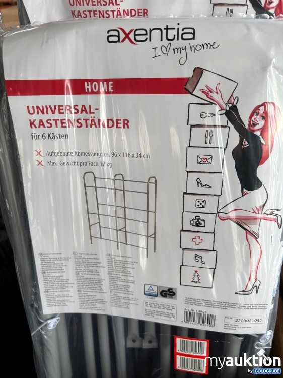 Artikel Nr. 429801: Axentia Universal Kastenständer