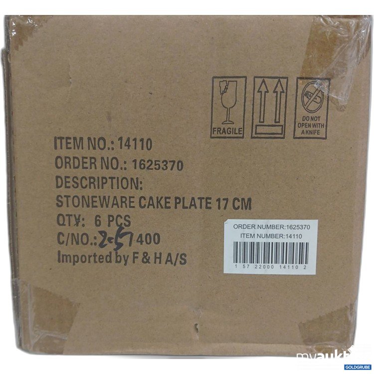 Artikel Nr. 446801: Stoneware Cake Plate 17 cm 6 Stk