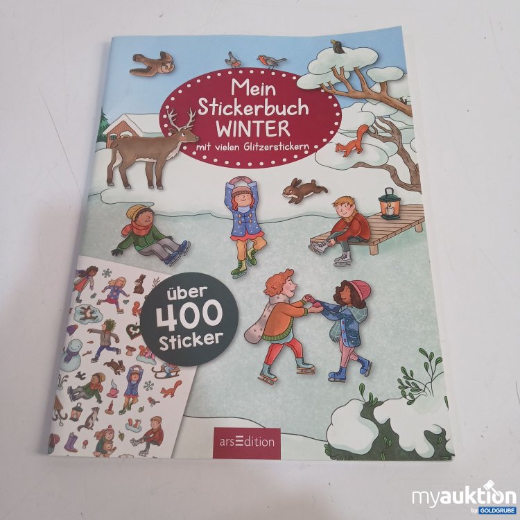 Artikel Nr. 872801 Artikel Nr. 872801: Winter Stickerbuch mit Glitzer