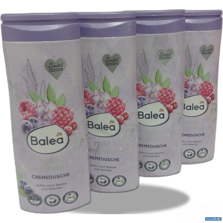 Artikel Nr. 885801: Balea Cremedusche cold softness Beeren & Veilchen 4 Stk. je 300ml