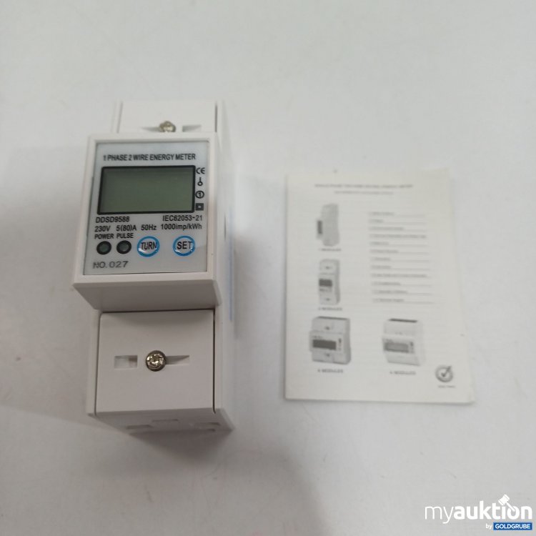 Artikel Nr. 894801: digitalen Einphasen-Energiezähler