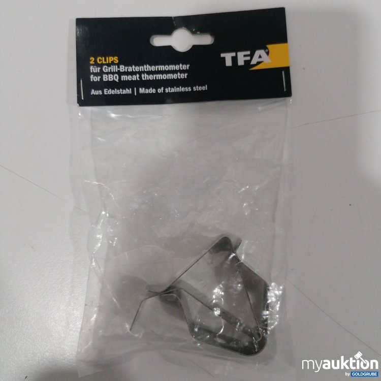 Artikel Nr. 898801 Artikel Nr. 898801: TFA 2 Clips für Grill - Bratenthermometer